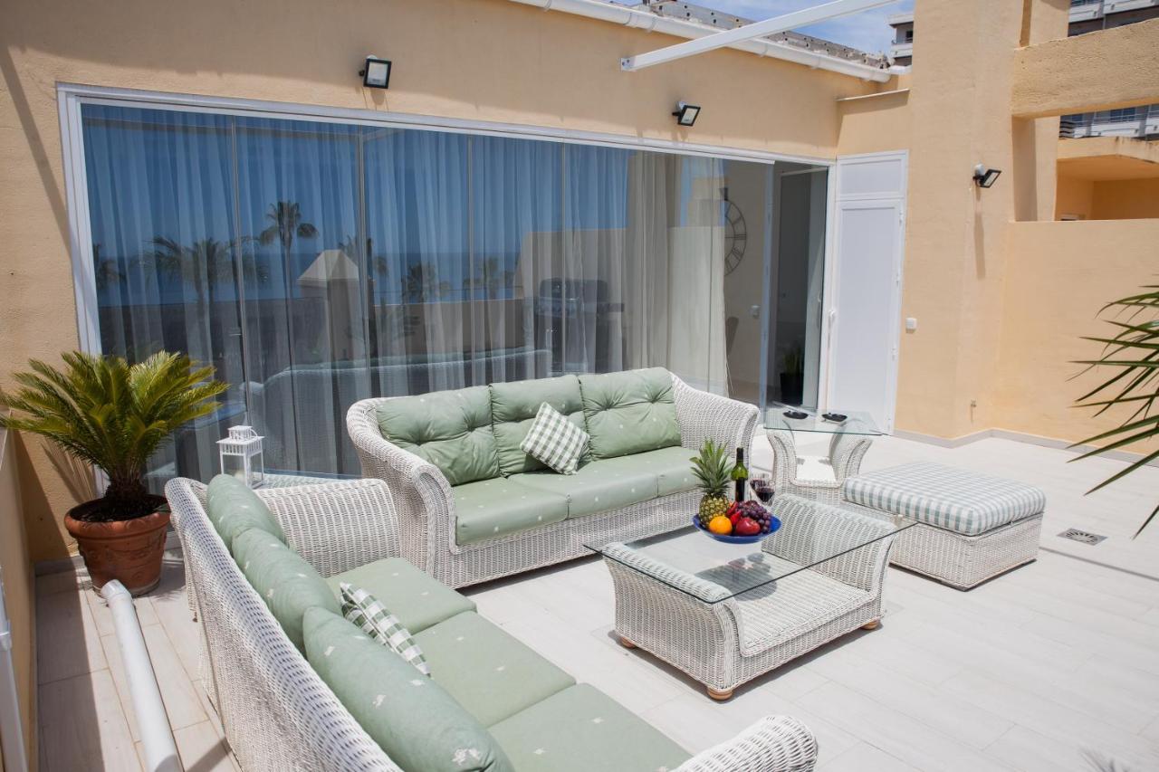 Spacious 200 Sq.M. Penthouse With Sea View Terraces Torremolinos Esterno foto