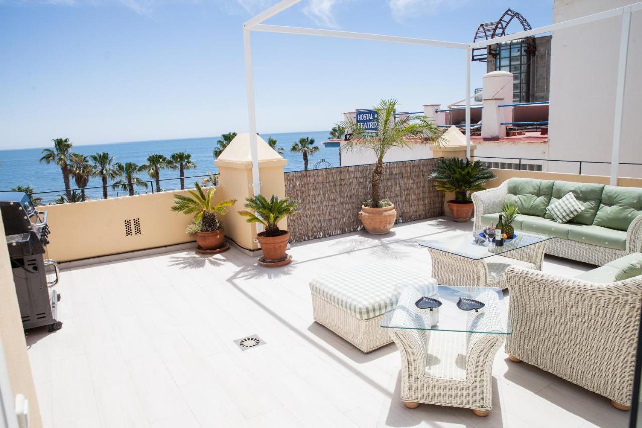 Spacious 200 Sq.M. Penthouse With Sea View Terraces Torremolinos Esterno foto